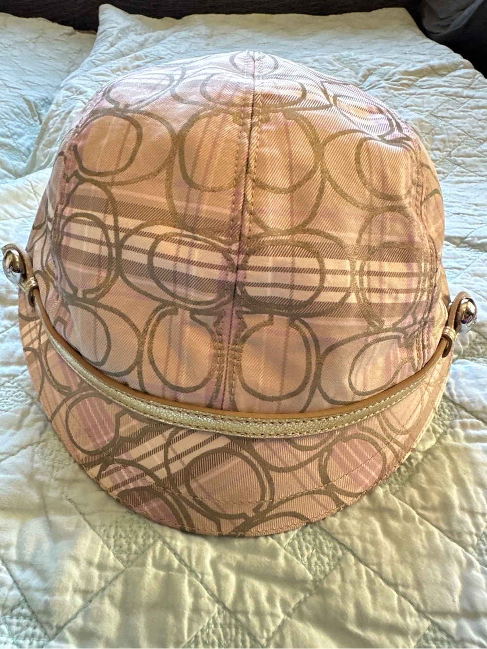 Coach Baker Boy Monogram Cap M/L